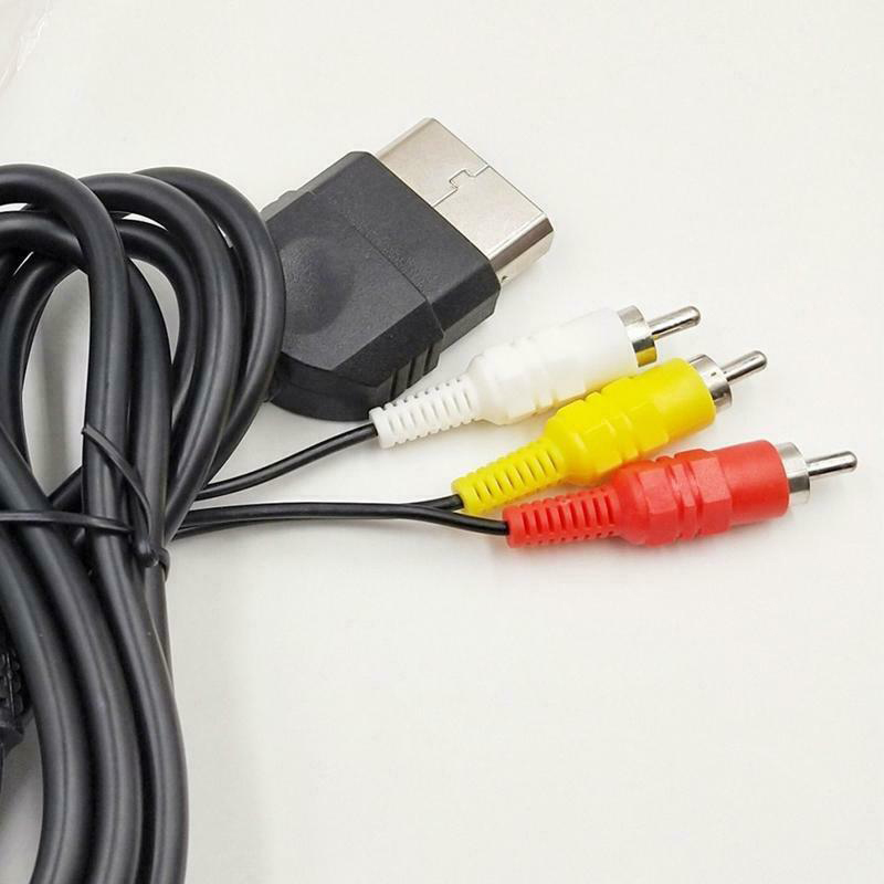 Audio Video AV Cable Cord For Microsoft Xbox 360 E Console - Foto 8