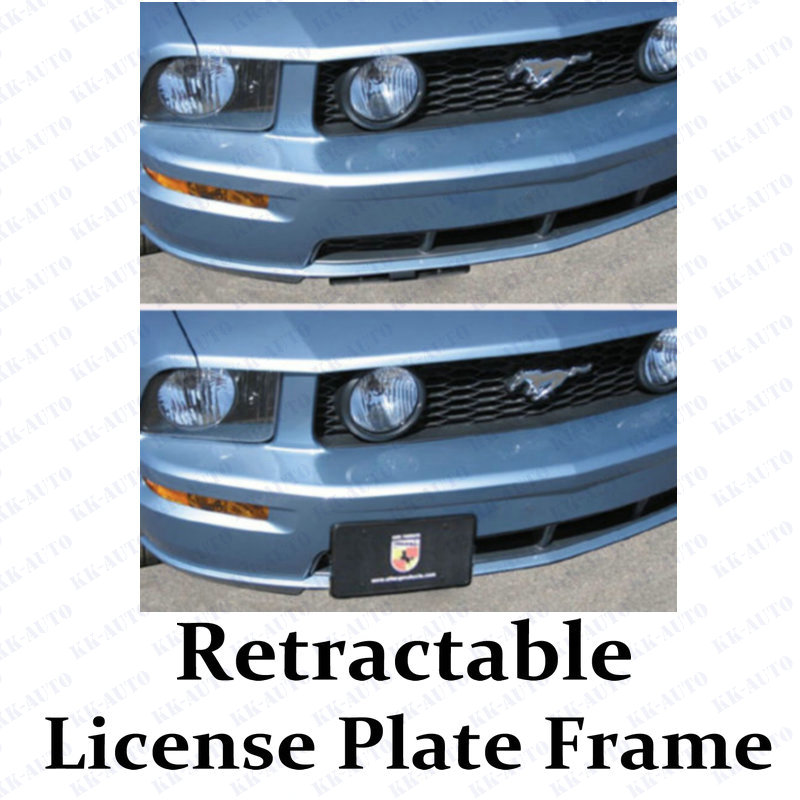 Remote Hidden Retractable License Plate Flipper for Universal Vehicle