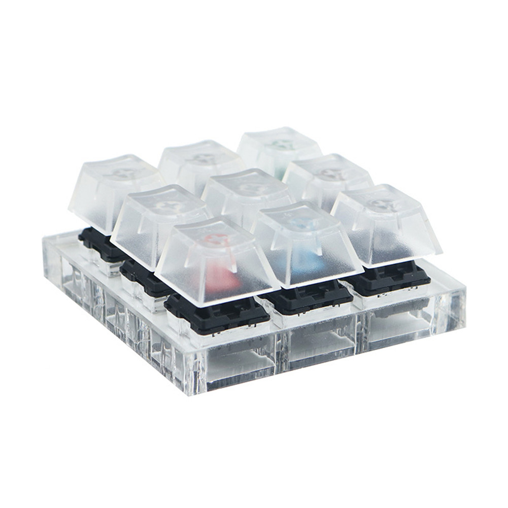 Mechanical Keyboard 9 Tester Sampler Keycap for Cherry MX