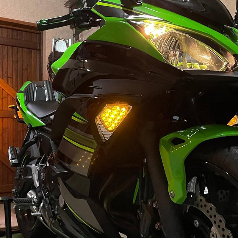 For Kawasaki NINJA 650 400 300 ZX 6R LED Turn Signal Light