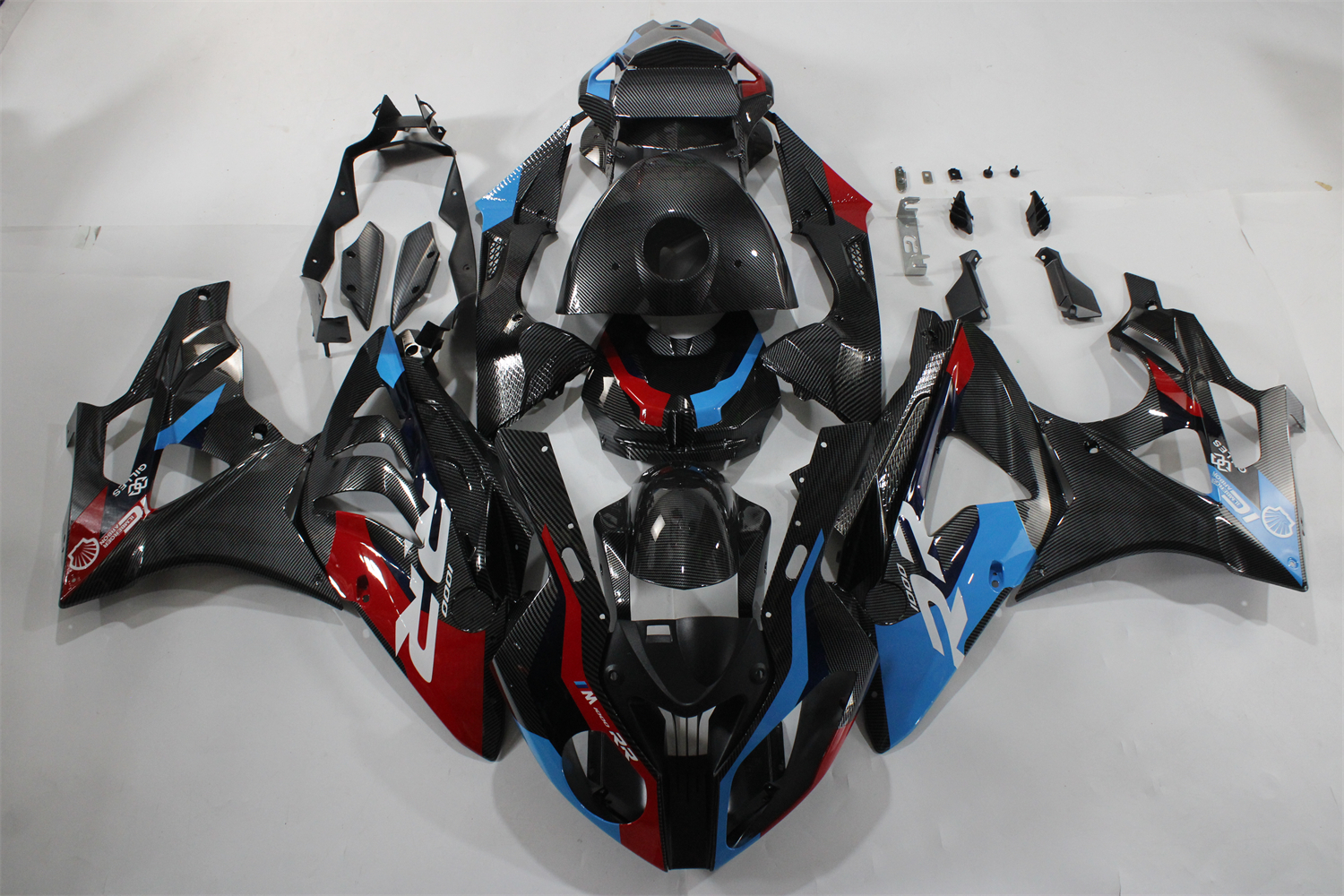 FLC Carbon Fiber Look plastic Fairing Fit for BMW 2009-14 S1000RR