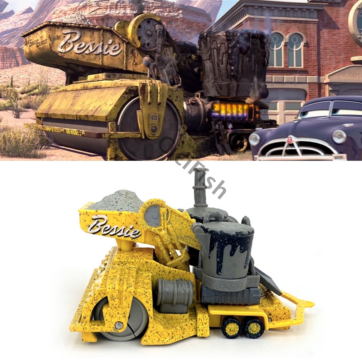 Disney Piaxr Cars Radiator Springs - Bessie - Finest Road-Paving
