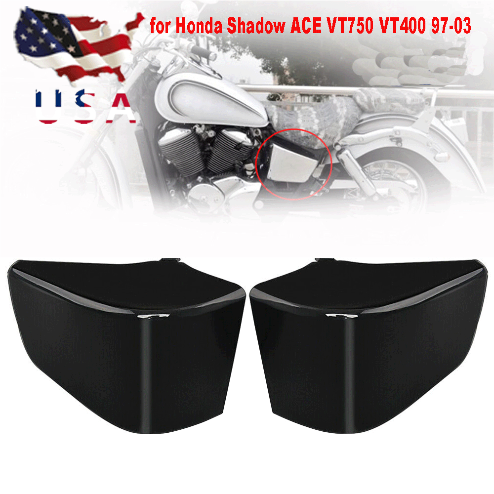 Motorcycle Battery Side Fairing Cover For Honda Shadow Ace Vt750 Vt400 97 03 Usa Ebay