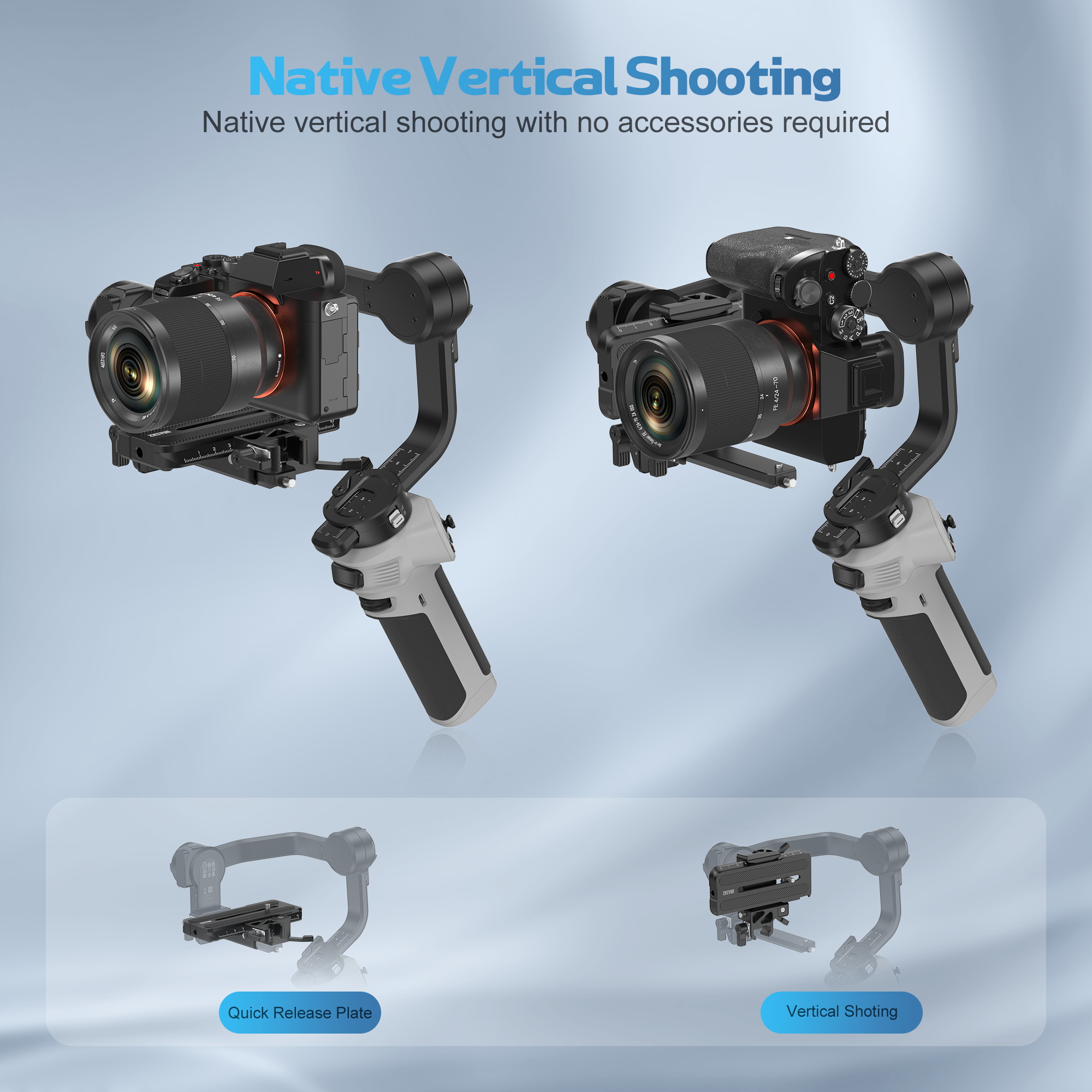 Zhiyun Cinepeer Weebill 3E 3-Axis Gimbal Stabilizer for Sony Canon