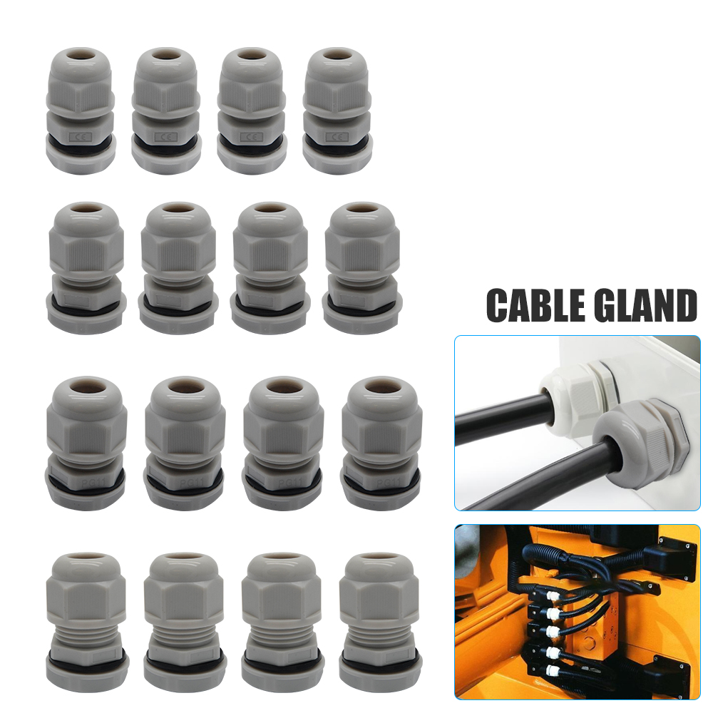PG7 PG9 PG11 PG13.5 PG16 Wire Strain Relief Cable Spiral protective Gland 1Pc