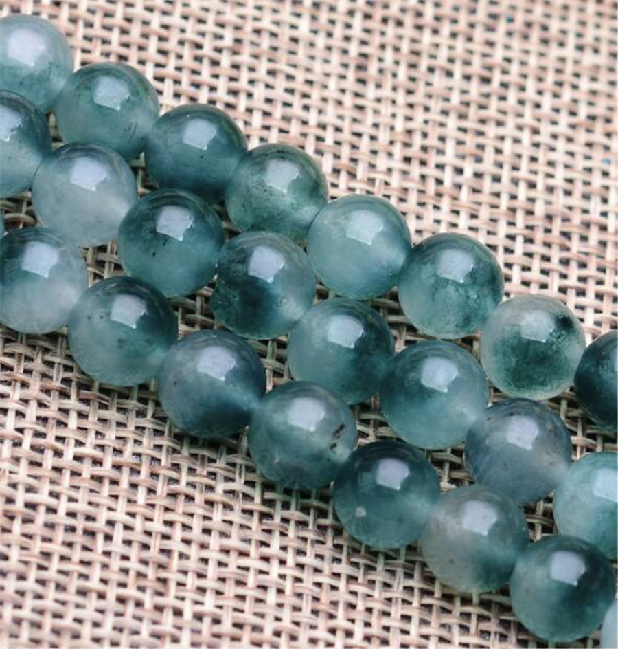 1pcs Aquamarine Gemstone Loose bead 15" Colorful Handmade Lots Charm Makings 