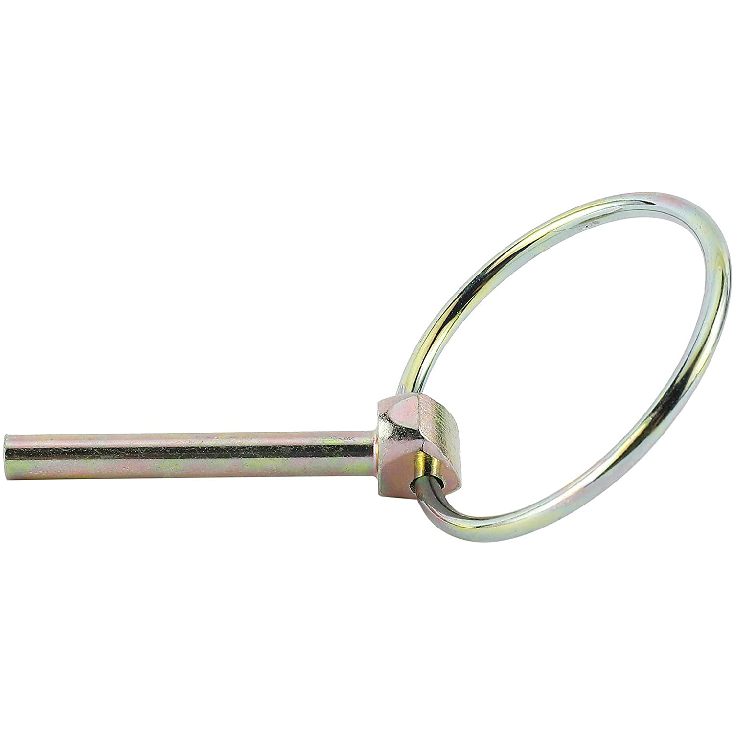 50Pcs Lynch Pin Assortment Kit Heavy Duty Linch Pin with Ring 4 Sizes