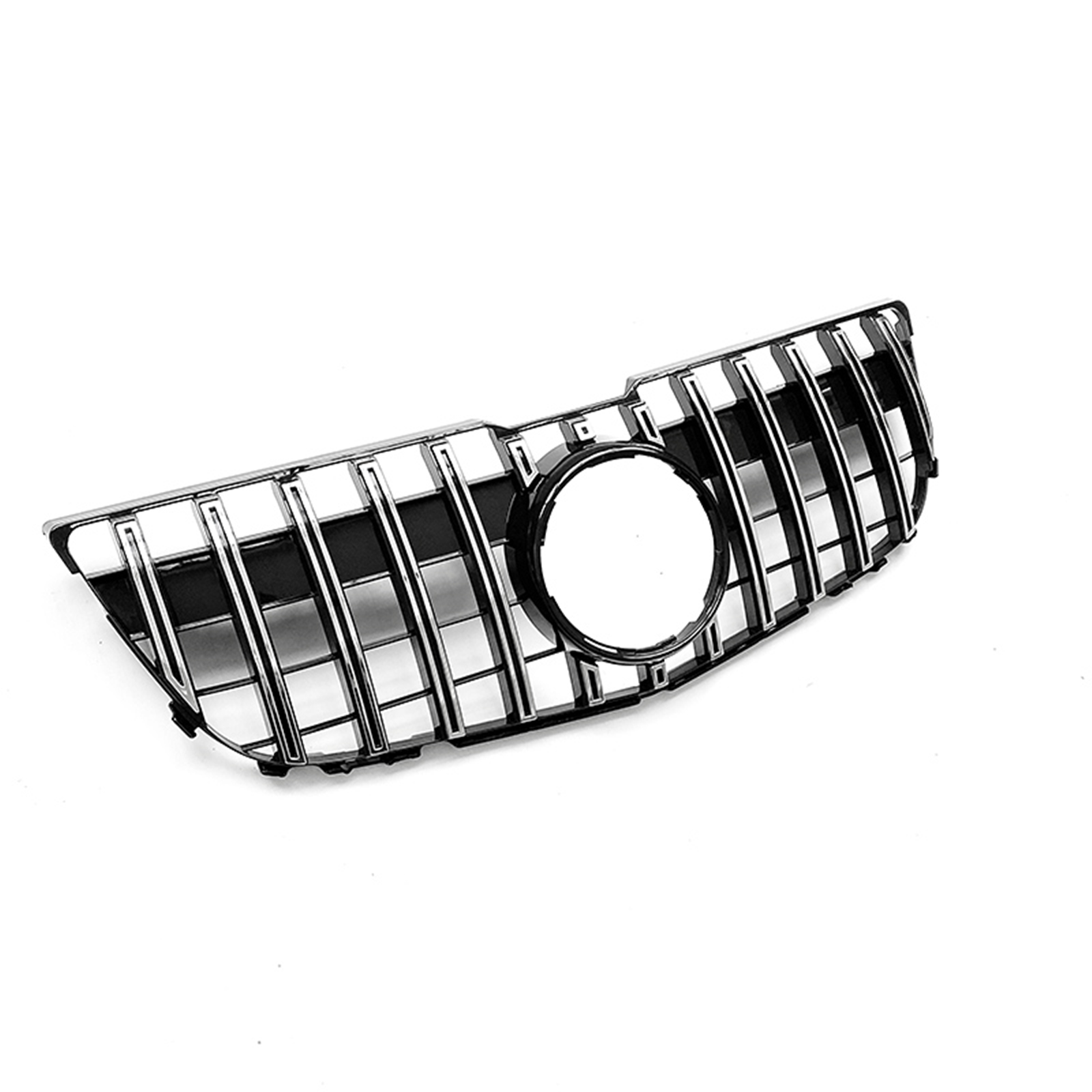 Front Bumper Grille Grill For Mercedes Benz GLK Class X204 GLK350 2013-15  Silver