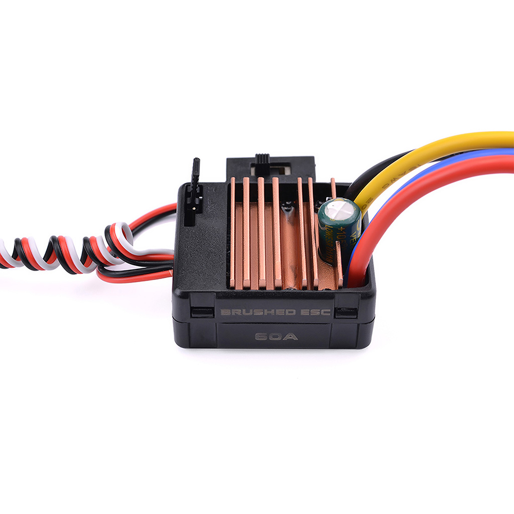 Motor RC 540 80T Con Escobillas – Estable Y Potente, Para Coches De Drift Y Deportivos 1/10, Compatible Con Axial SCX10