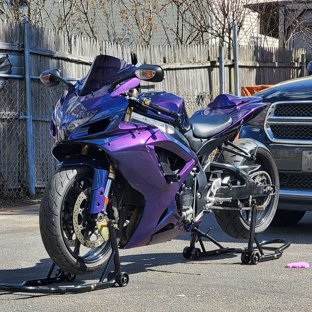 2006-2007 Suzuki GSXR600 750 SM Chameleon Magic Discolored Rear