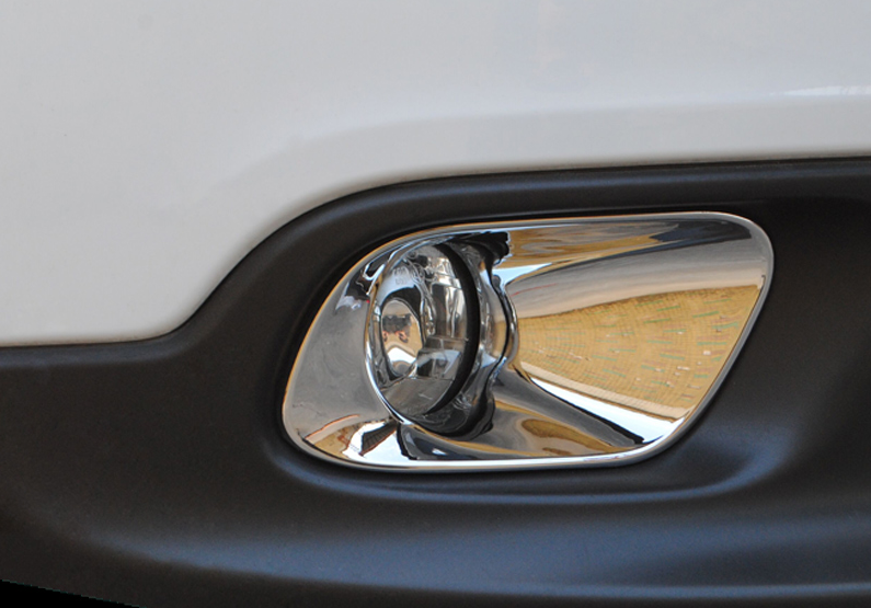 For Jeep Cherokee 20142017 2018 ABS Chrome Front Fog Light Lamp Cover Trim 2PCS eBay For Jeep Cherokee 20142017 2018 ABS Chrome Front Fog Light Lamp Cover Trim 2PCS eBay
