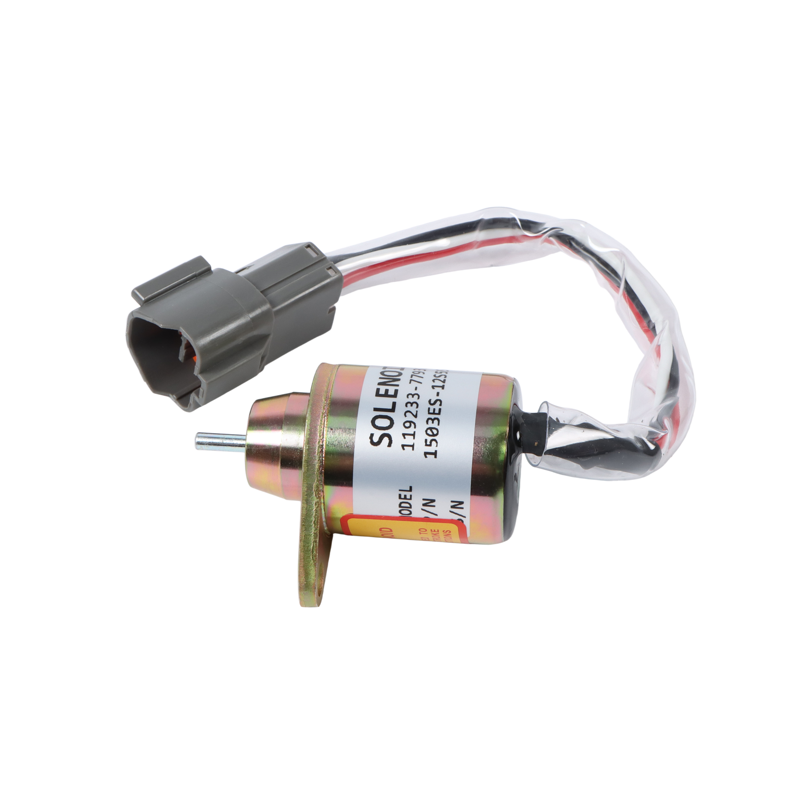 12V Fuel Shut-off Solenoid 1503ES-12S5SUC12S 119233-77932 Fit