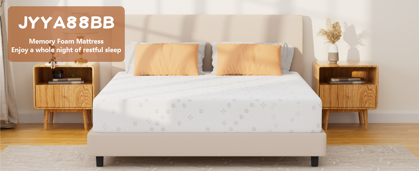 Cooling Gel Memory Foam Mattress 8/10/12