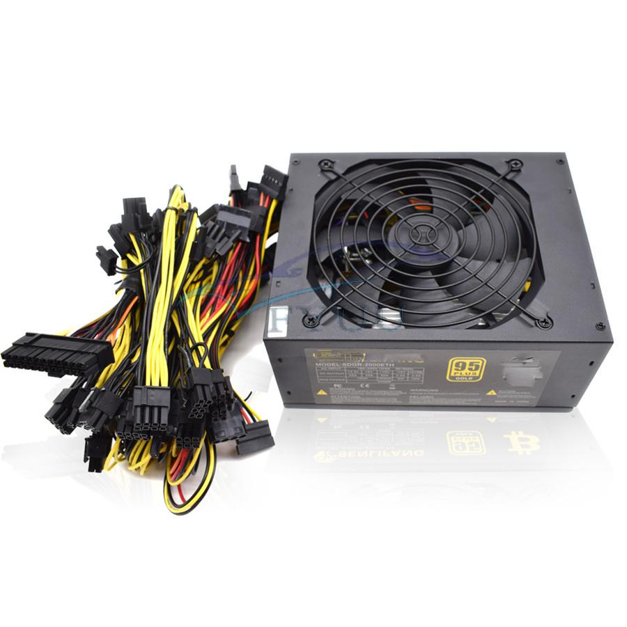 2400W ATX For Miner Mining Power Supply PC 8 Graphics Cards | eBay