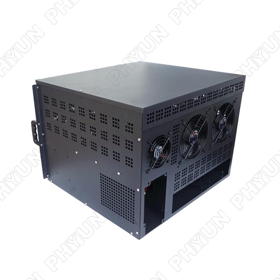 Open Air Mining Rig Case w/ 10 Fans For ATX PSU 6u 6 Graphics Card Miner  Holder | eBay