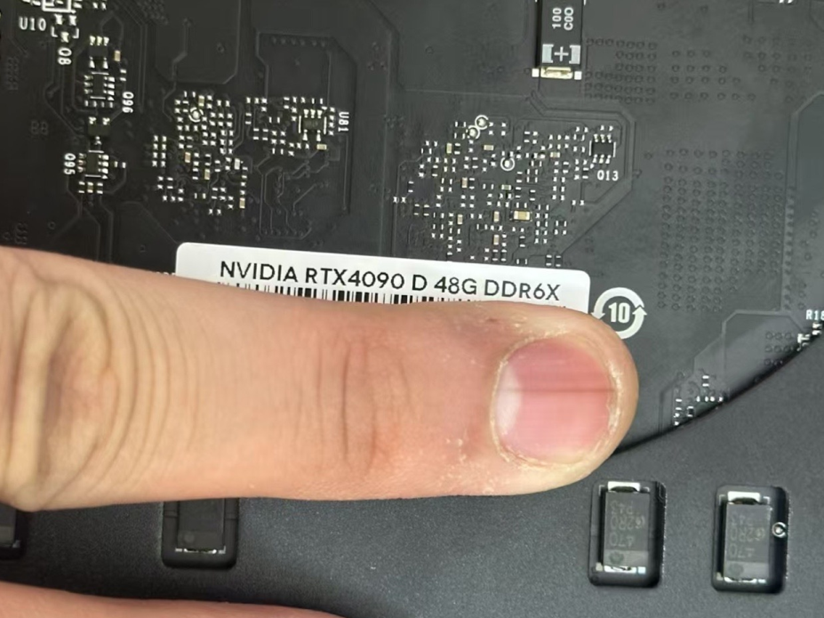 【中古】GeForce RTX 4090 (OEM) GEFORCE RTX 4090 D 48GB Founders Edition OEM Deep Learning
