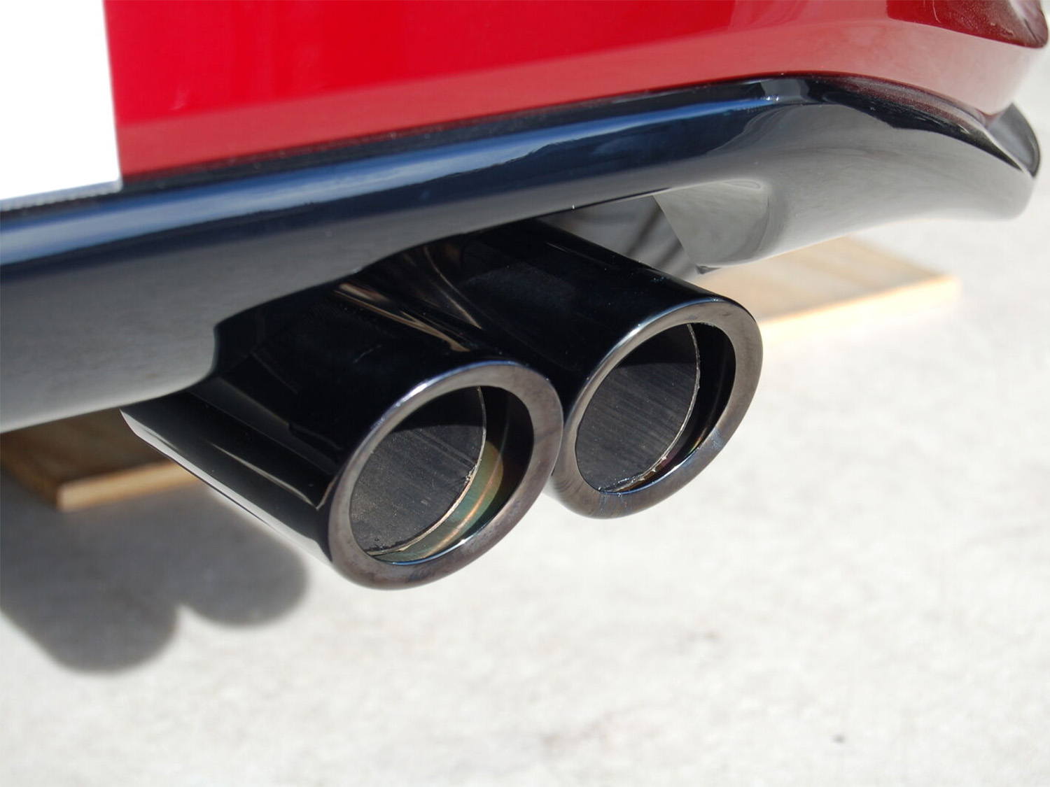 Schwarz Auspuffblenden Endrohrblende für BMW 3er E90 E91 E92 E93 316i ...