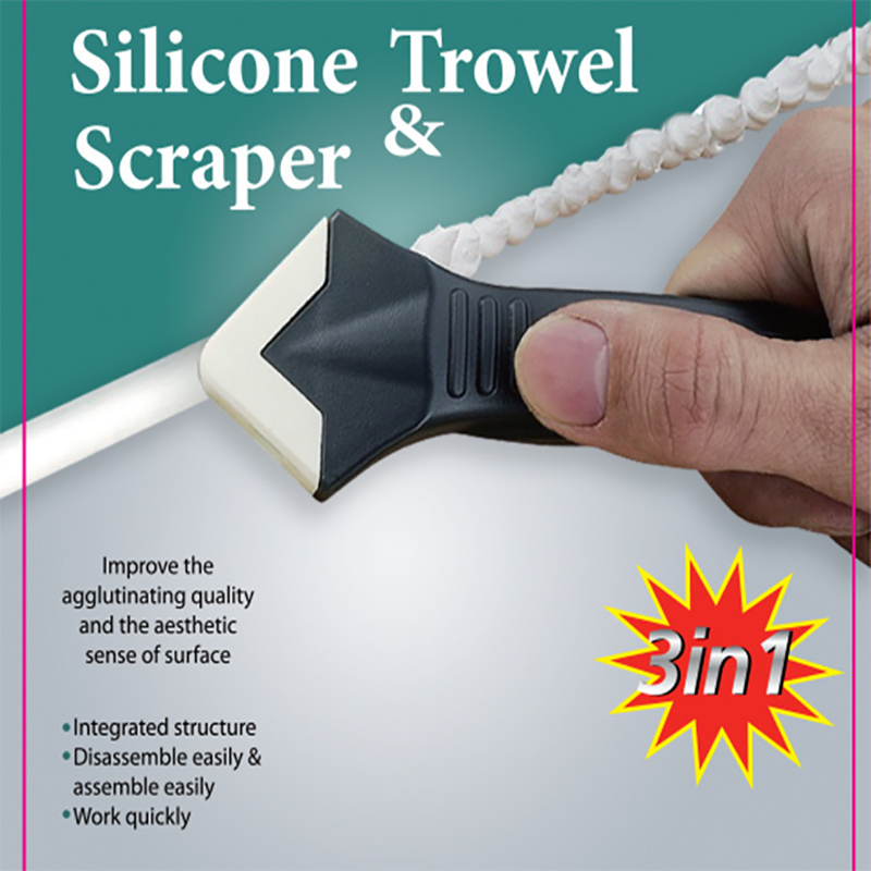 3in1 Silicone Removal Scraper Tool Kit Sealant Replace Removal Caulking