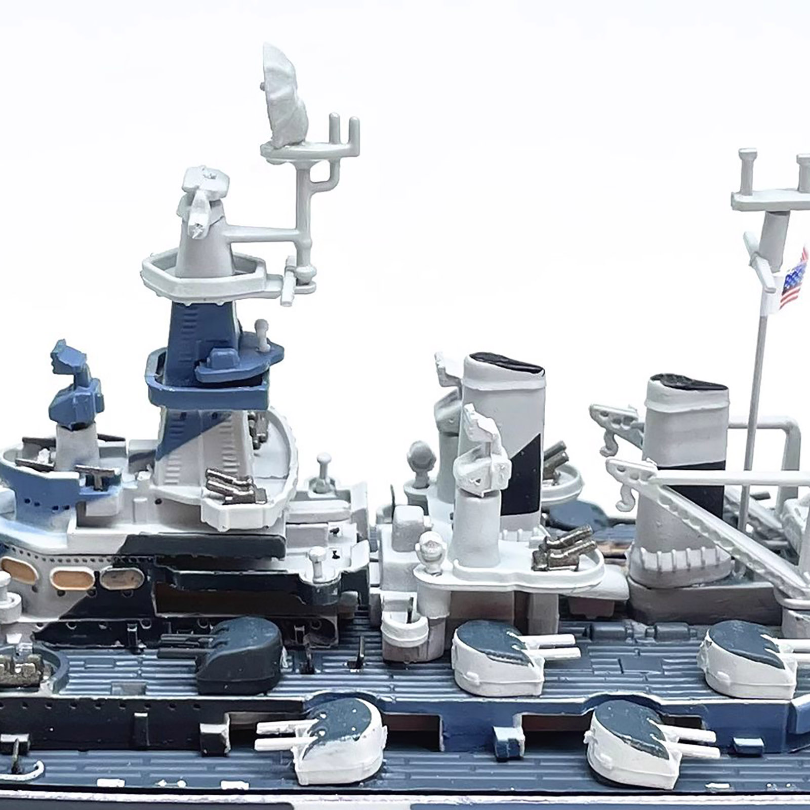 22cm 1/1000 WWII USS North Carolina BB-55 Battleship Model