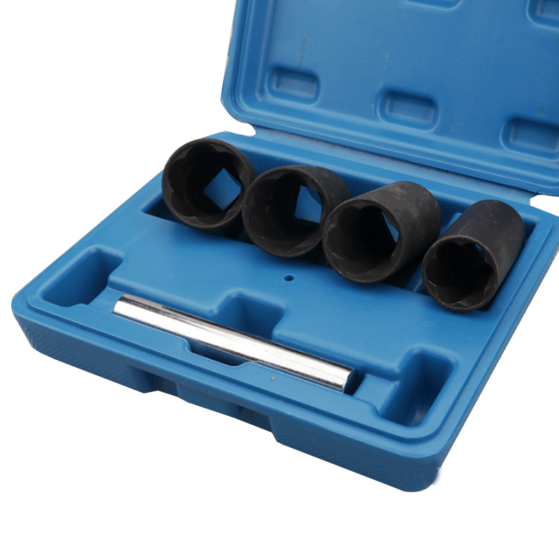 Twist Socket Kit 1/2" Drive Damaged Wheel Lock Removal Tool 17mm 19mm