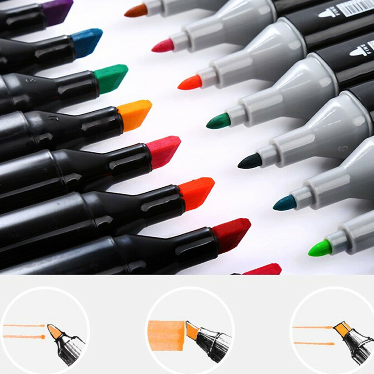 24pcs Mixed Color Marker Set