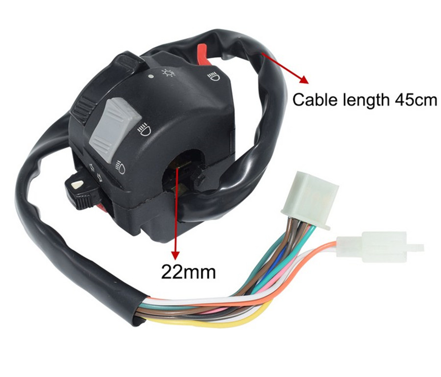 universal motorcycle handlebar controls