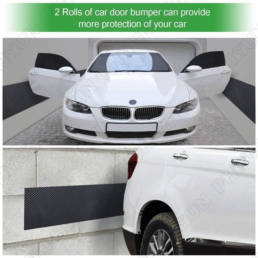 Leke 2pcs Garage car door Protect Wall Corner Bumper Guard Foam