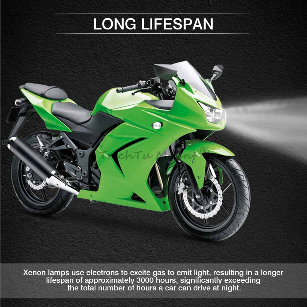 Front Headlight Assembly w/Angel Devil Eye For Kawasaki