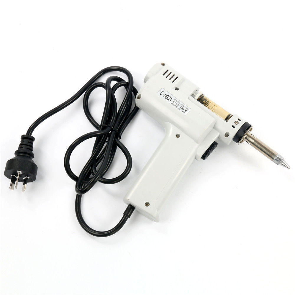 Electric Vacuum Desoldering Rework Station Pump Solder Sucker 110V New