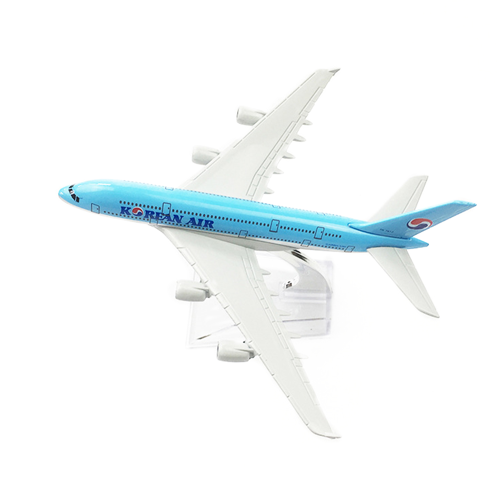 Korean Air Airbus A380 大韓航空エアバスA3801/400 1:400 Korean Air A380 Alloy Airplane Aircraft Plane Model With