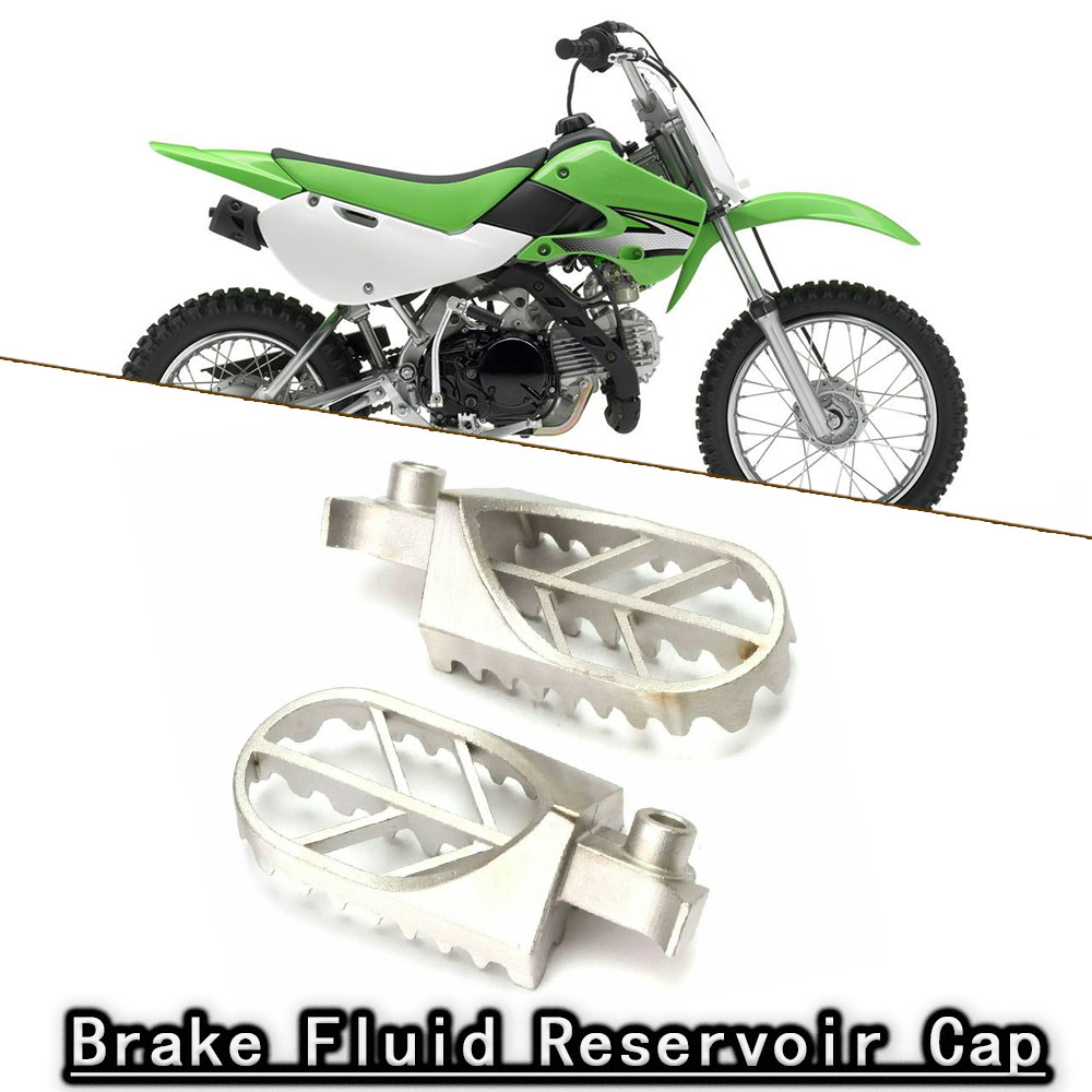 Foot Pegs Stainless Steel New Fit For Yamaha YZ125 250 490 YZ80