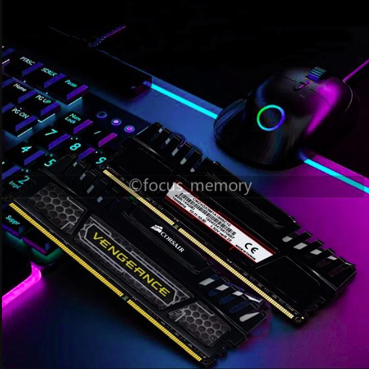 Kit Mémoire RAM Corsair Vengeance 16 Go (2x8 Go) DDR3 2133 MHz PC3-17000 - Pour PC Fixe