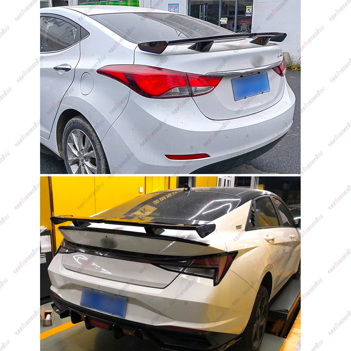 Car Trunk Spoiler Lip, Car Rear Spoiler Tail Wing Glossy
