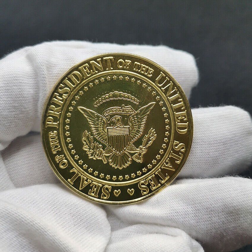 Coin 2021-2025 Donald Trump Gold Eagle Commemorative ...