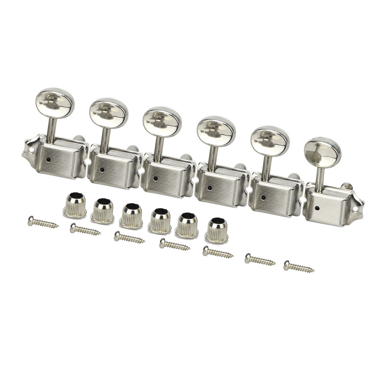 NEW 6inline Vintage Tuning Pegs 6R Tuners Machine Heads for Strat