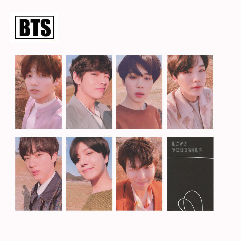 For KPOP BTS Bangtan Boys Album LOVE YOURSELF Answer Photo Lomo