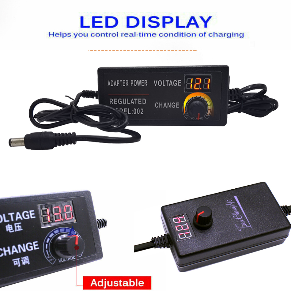 AC DC Adjustable Power suply 3V 12V 24V 36V 2A 3A 5A 10A