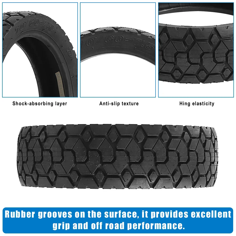 11inch 70/60-7.5 Rubber Tire Tyre for Segway Ninebot ZT3/ZT3 PRO E