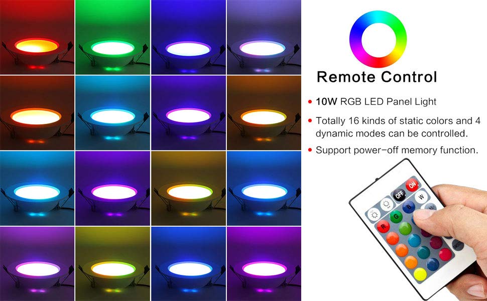 led панель 12w+rgb