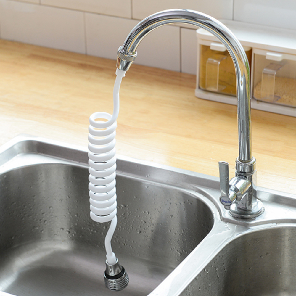 Kitchen faucet extender long hose portable telescopic ...