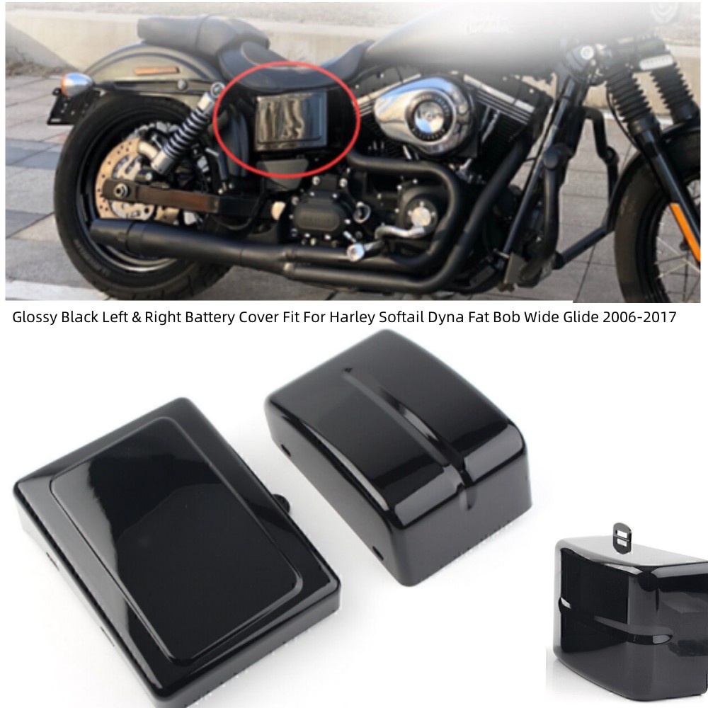Housse De Siège Moto Cuir Synthétique - Pour Harley Dyna Super Glide, Street Bob, Fat Bob - Protection Anti-pluie Et Confort Additionnel - 4