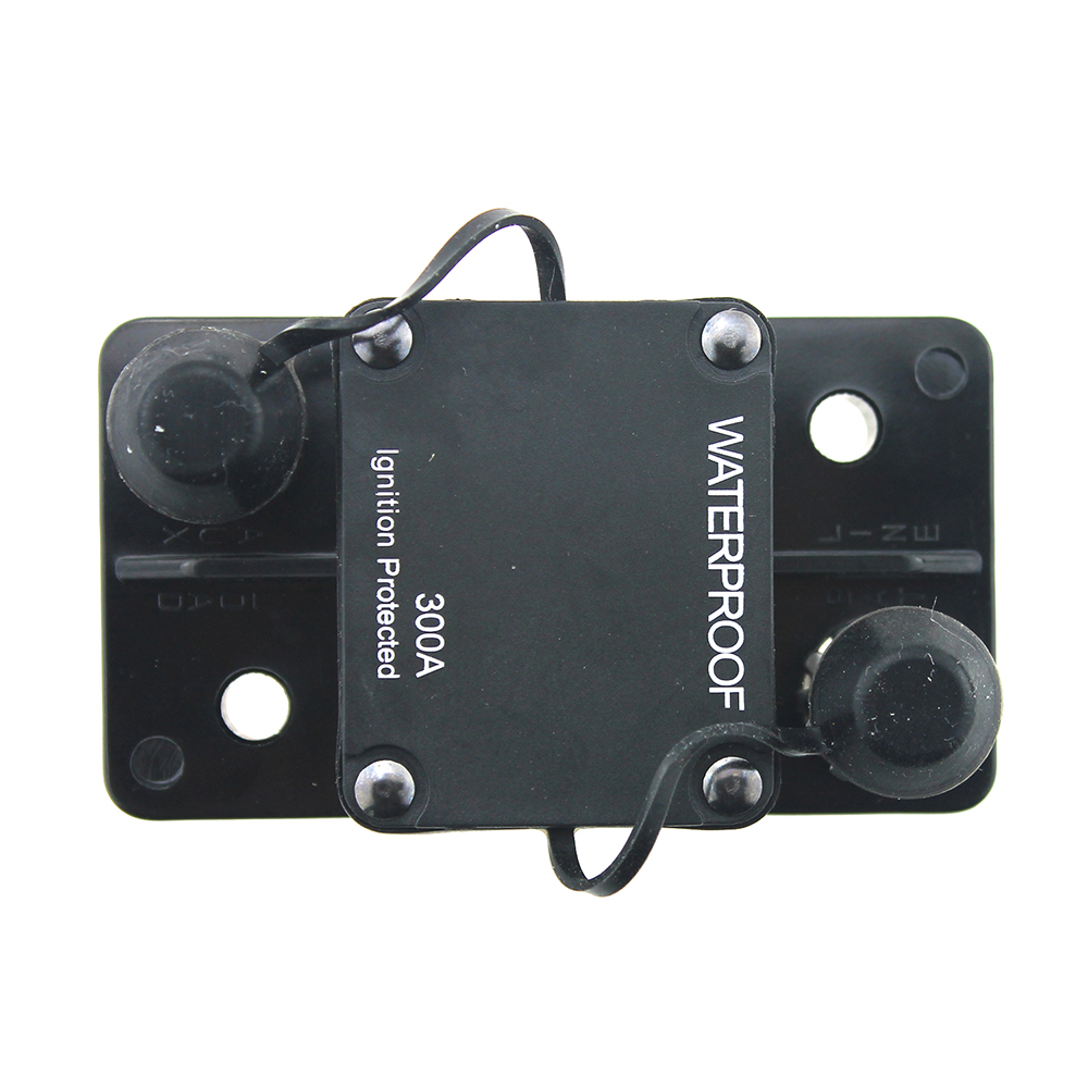 300 Amp Circuit Breaker Reset 12V- 72V DC, Waterproof Auto Car Marine