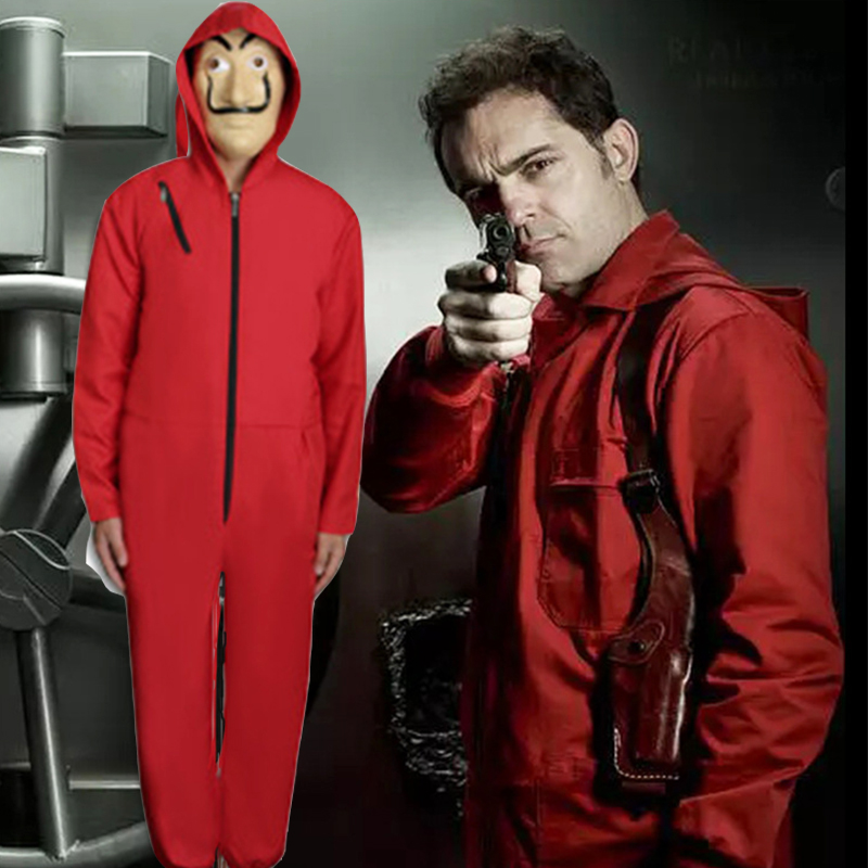 red jumpsuit from money heist