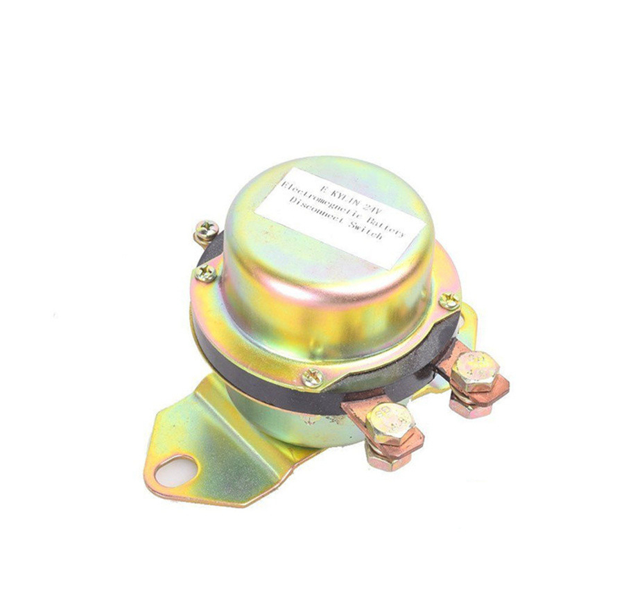 Copper 12V Car Battery Switch Wireless Remote Control Solenoid Valve