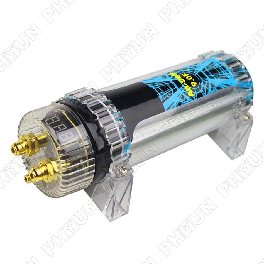 9.0 Farad Capacitor Car Audio Digital Voltage Power Subwoofer