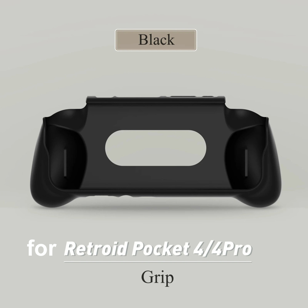Retroid Pocket 4 Pro + 純正ケース New TPU Shell Case For Retroid Pocket 4 /4 Pro Grip