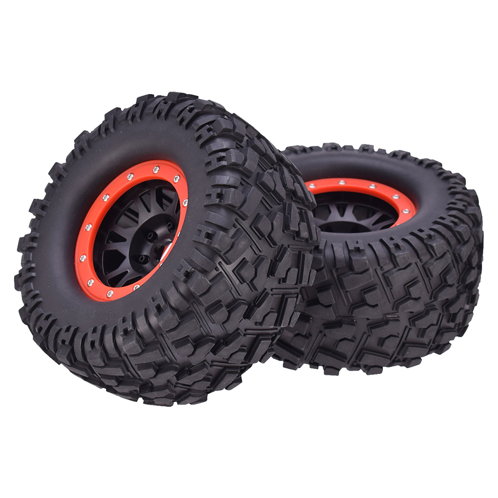 Pneus RC 1/8 Avec Moyeu 17mm – Lot De 4 – Caoutchouc – Pour Buggy Et Tout-Terrain