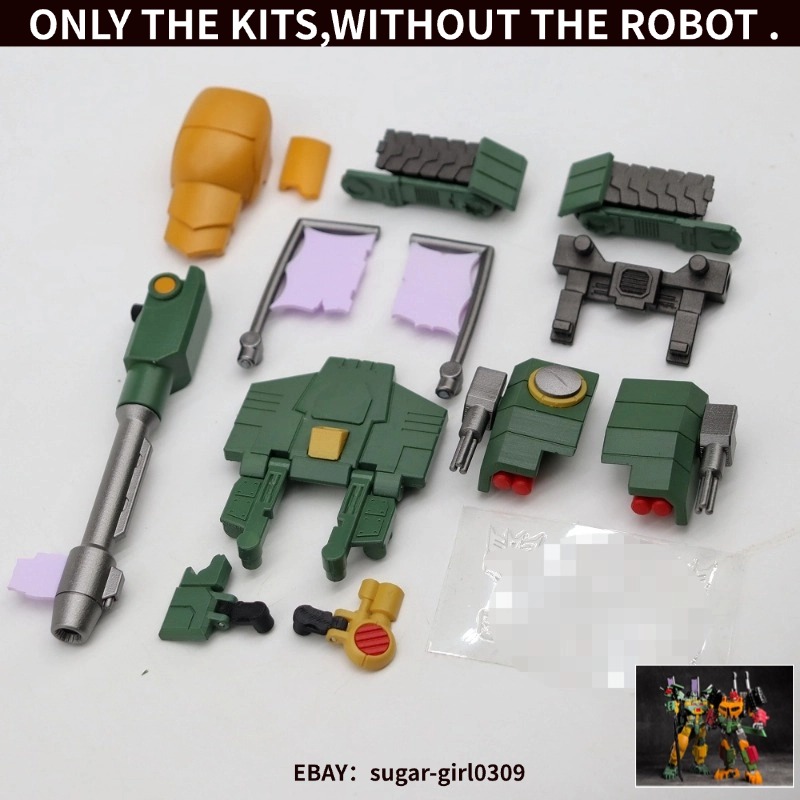 ZX&MSS studio 3D DIY Armored Weapons Upgrade Kit For Legacy