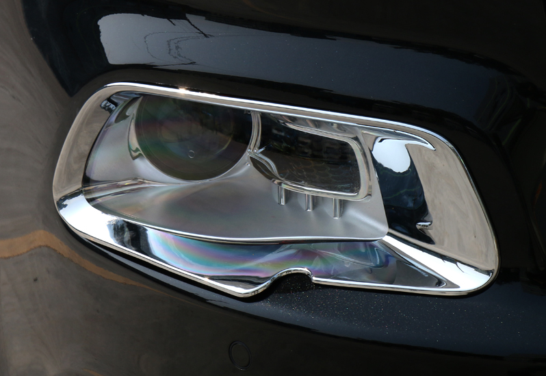 For Jeep Cherokee 20142017 2018 ABS Chrome Front Headlight Lamp Cover