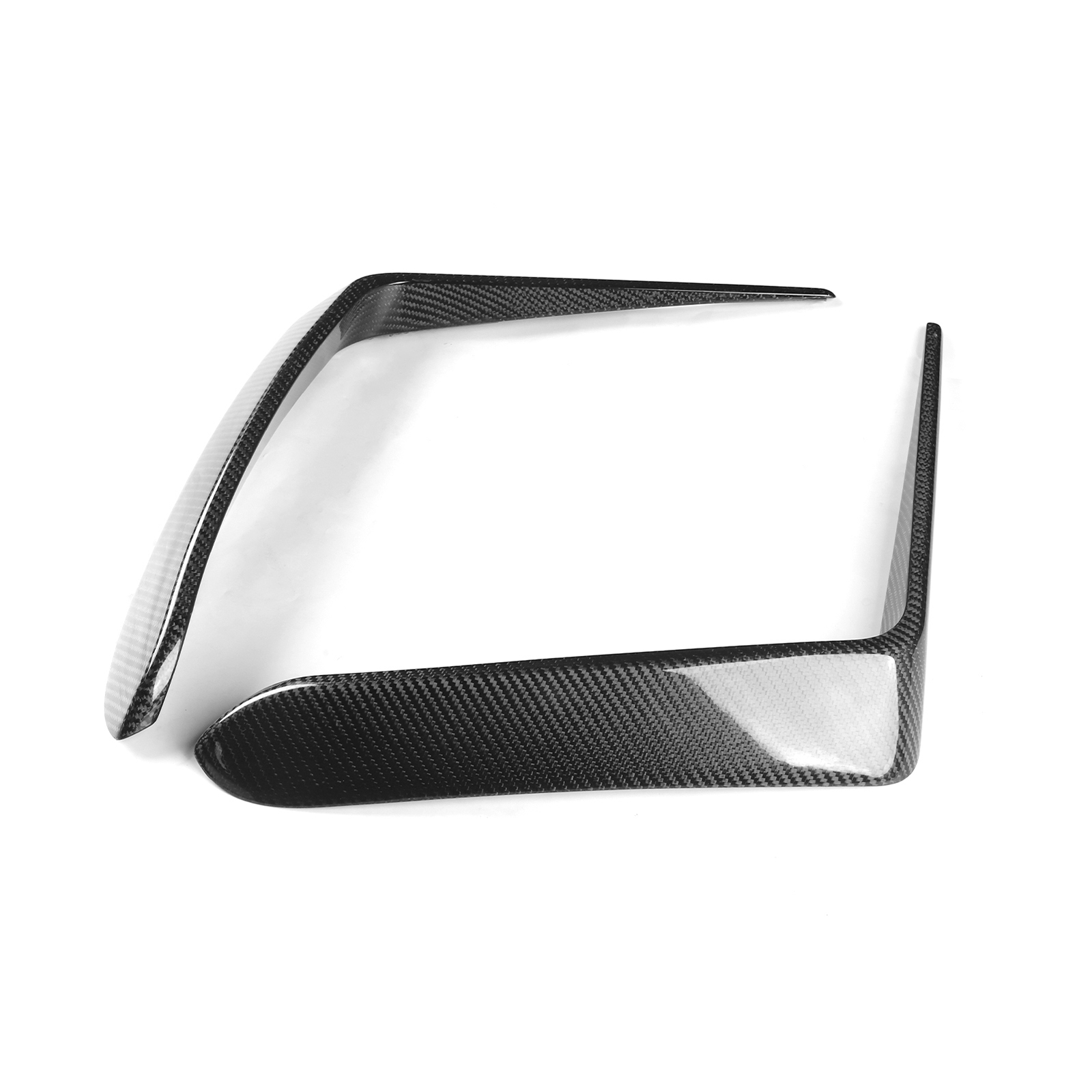 For 15-18 Lexus Rc F Carbon Fiber Front Bumper Garnish Air Vent